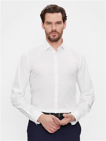 Calvin Klein Košile K10K112744 Bílá Slim Fit