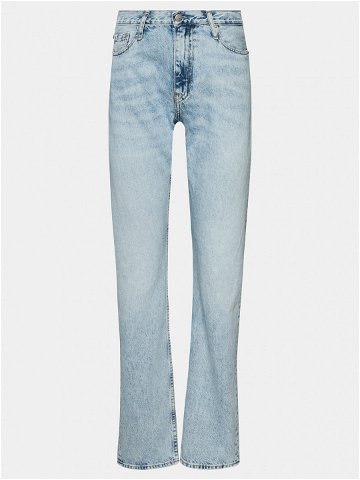 Calvin Klein Jeans Jeansy J20J223302 Modrá Straight Fit