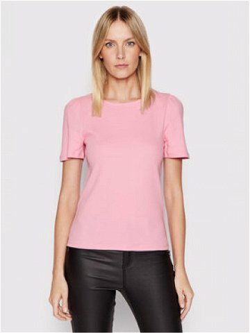 Vero Moda T-Shirt Natasha 10264993 Růžová Regular Fit