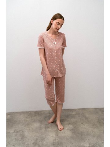 Dvoudílné dámské pyžamo SALMON XXL model 17160071 – Vamp