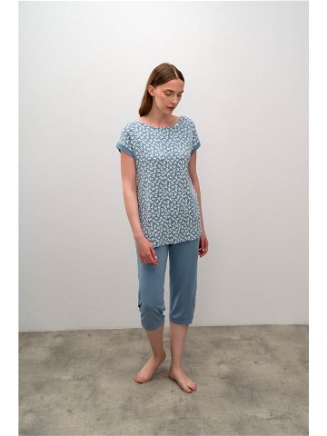 Dámské pyžamo BLUE SERENE S model 17160565 – Vamp