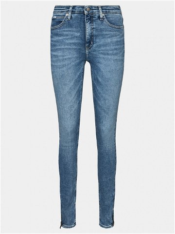 Calvin Klein Jeans Jeansy J20J222773 Modrá Super Skinny Fit