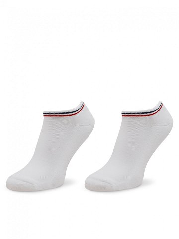 Tommy Hilfiger Sada 2 párů kotníkových ponožek unisex 701228178 Bílá