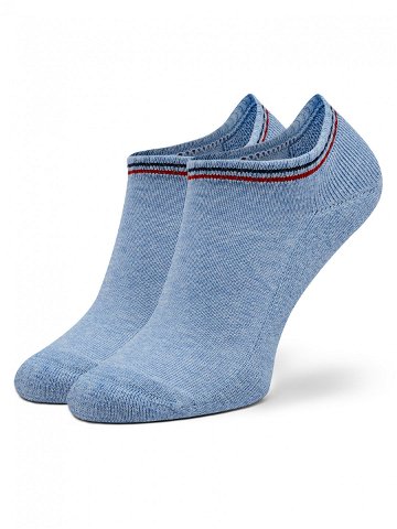 Tommy Hilfiger Sada 2 párů kotníkových ponožek unisex 701228178 Modrá