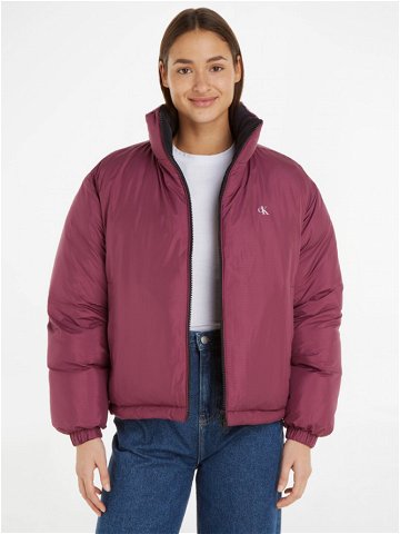 Calvin Klein Jeans 90 s Puffer Zimní bunda Růžová