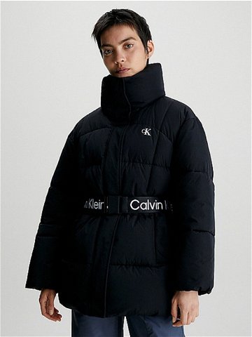 Calvin Klein Jeans Zimní bunda Černá