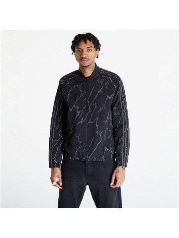 Adidas Allover Print Sst Jacket Black