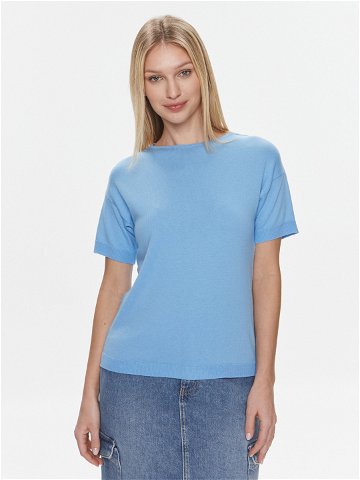 United Colors Of Benetton T-Shirt 103CD102M Modrá Regular Fit