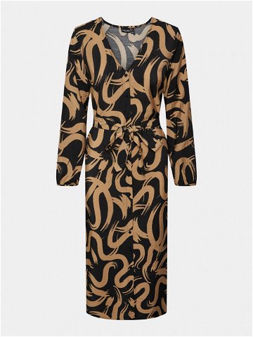 Pieces Košilové šaty Merita 17147634 Béžová Regular Fit