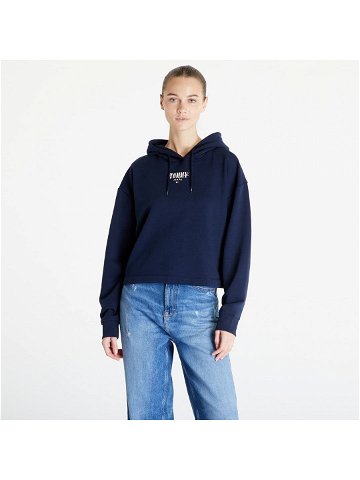 Tommy Jeans Relaxed Essential Logo Hoodie Dark Night Navy