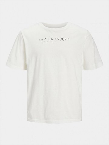 Jack & Jones T-Shirt Setra 12247985 Bílá Standard Fit