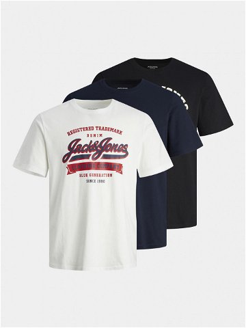 Jack & Jones 3-dílná sada T-shirts Logo 12257008 Barevná Standard Fit