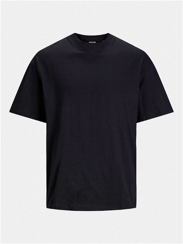 Jack & Jones T-Shirt Collective 12251865 Černá Wide Fit