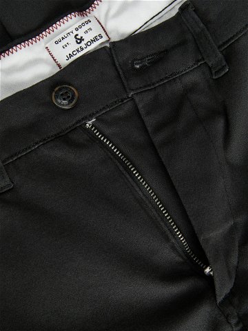 Jack & Jones Chino kalhoty Dave 12212930 Černá Regular Fit