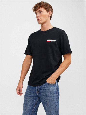 Jack & Jones T-Shirt Corp 12233999 Černá Standard Fit