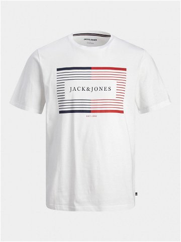 Jack & Jones T-Shirt Cyrus 12247810 Bílá Standard Fit