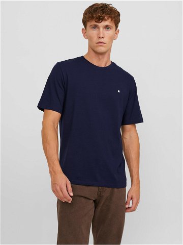 Jack & Jones T-Shirt Paulos 12245087 Modrá Standard Fit