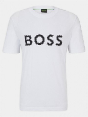 Boss T-Shirt Tee 1 50506344 Bílá Regular Fit