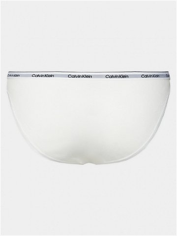Calvin Klein Underwear Sada 3 kusů klasických kalhotek 000QD5207E Bílá