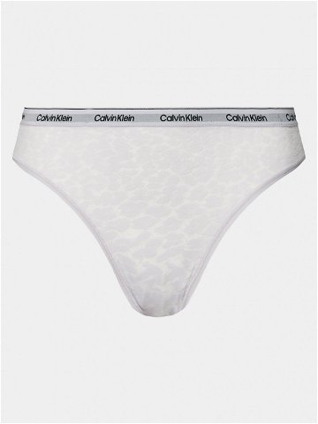 Calvin Klein Underwear Brazilské kalhotky 000QD5233E Fialová