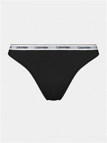 Calvin Klein Underwear Kalhotky string 000QD5043E Černá