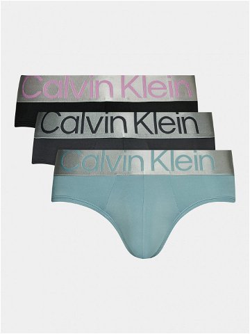 Calvin Klein Underwear Sada 3 kusů slipů 000NB3073A Barevná