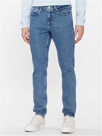 Calvin Klein Jeans Jeansy J30J324188 Modrá Slim Fit