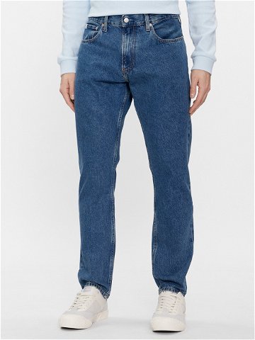 Calvin Klein Jeans Jeansy Authentic J30J324565 Tmavomodrá Straight Fit