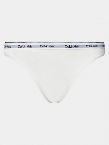 Calvin Klein Underwear Kalhotky string 000QD5043E Bílá
