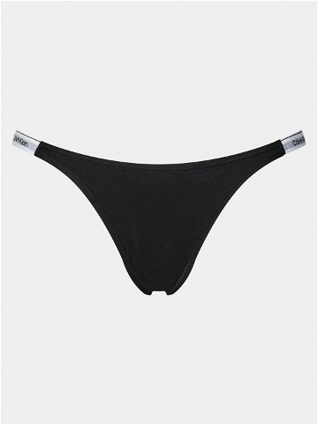 Calvin Klein Underwear Kalhotky string 000QD5157E Černá