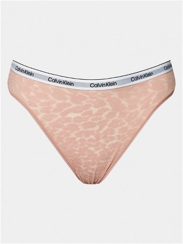 Calvin Klein Underwear Kalhotky string 000QD5051E Růžová