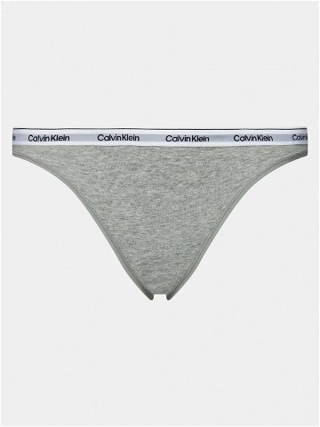 Calvin Klein Underwear Klasické kalhotky 000QD5044E Šedá