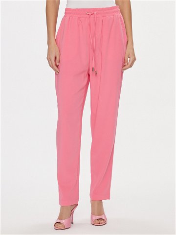Gaudi Kalhoty z materiálu 411BD25001 Růžová Regular Fit