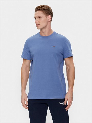 Tommy Jeans T-Shirt Classic DM0DM09598 Modrá Regular Fit