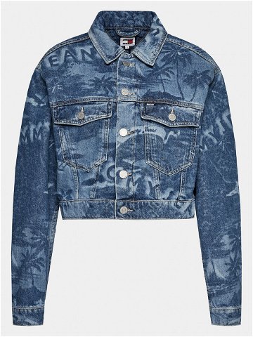 Tommy Jeans Jeansová bunda Claire DW0DW17664 Modrá Regular Fit