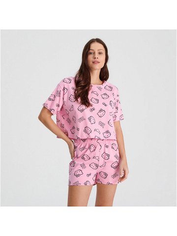 Sinsay – Pyžamová souprava Hello Kitty – Růžová