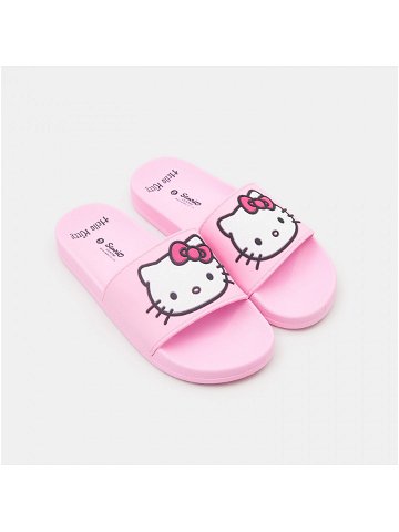 Sinsay – Pantofle Hello Kitty – Růžová