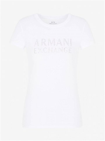 Armani Exchange Triko Bílá