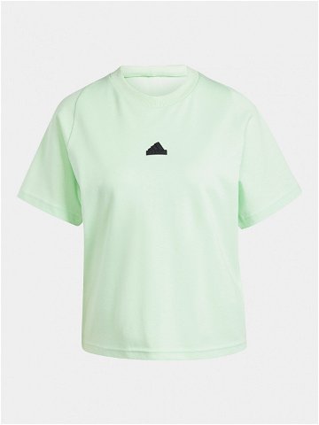 Adidas T-Shirt Z N E IS3921 Zelená Regular Fit
