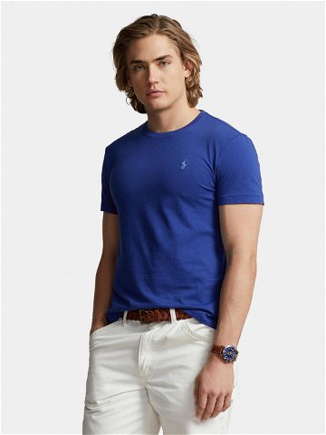 Polo Ralph Lauren T-Shirt 710671438353 Modrá Custom Slim Fit