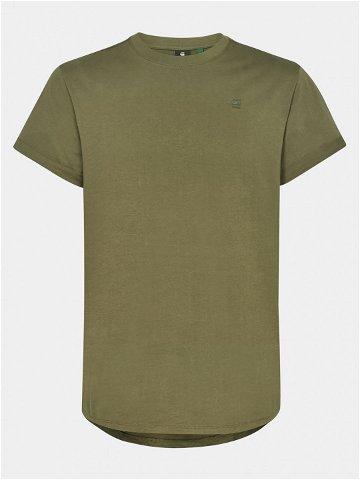 G-Star Raw T-Shirt Lash D16396-B353 Zelená Regular Fit