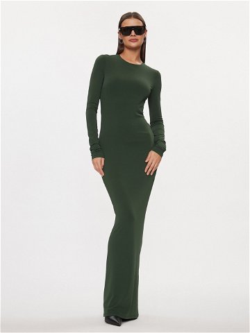 Patrizia Pepe Večerní šaty 8A1207 J113-G570 Zelená Regular Fit