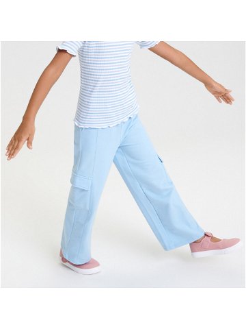 Sinsay – Kalhoty wide leg – Modrá