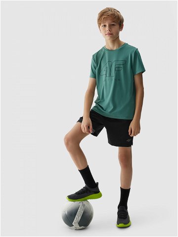 Chlapecké sportovní rychleschnoucí šortky – černé