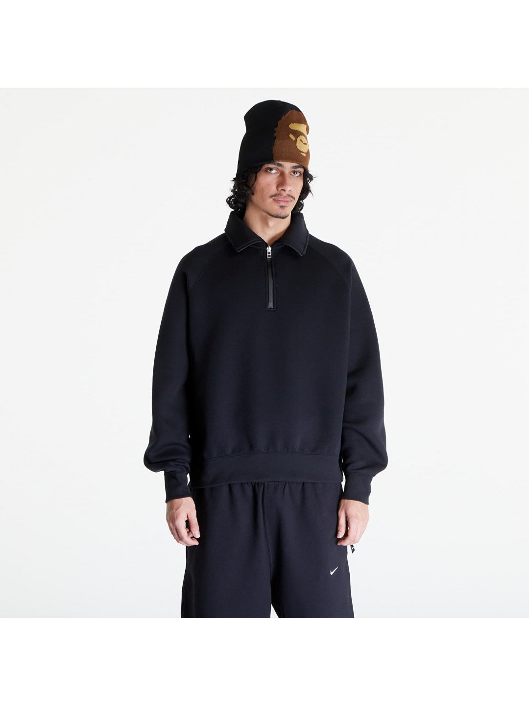 Nike Tech Fleece Men s Reimagined 1 2-Zip Top Black