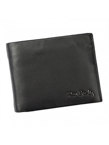 Pánská kožená peněženka Pierre Cardin Kamel – černá