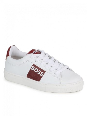 Boss Sneakersy J50854 M Bílá