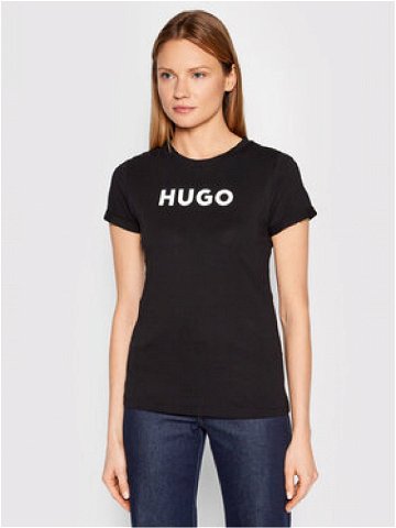 Hugo T-Shirt 50473813 Černá Slim Fit