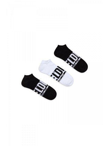 Ponožky diesel skm-gost-threepack socks černá l