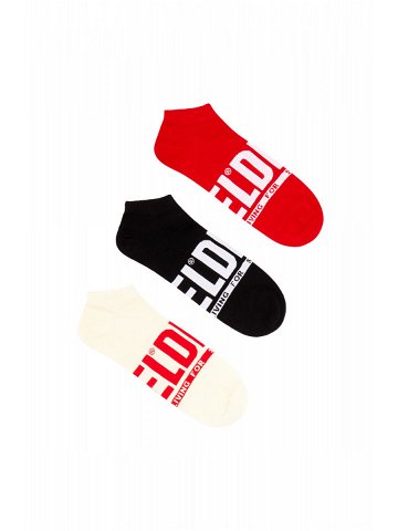 Ponožky diesel skm-gost-threepack socks různobarevná l
